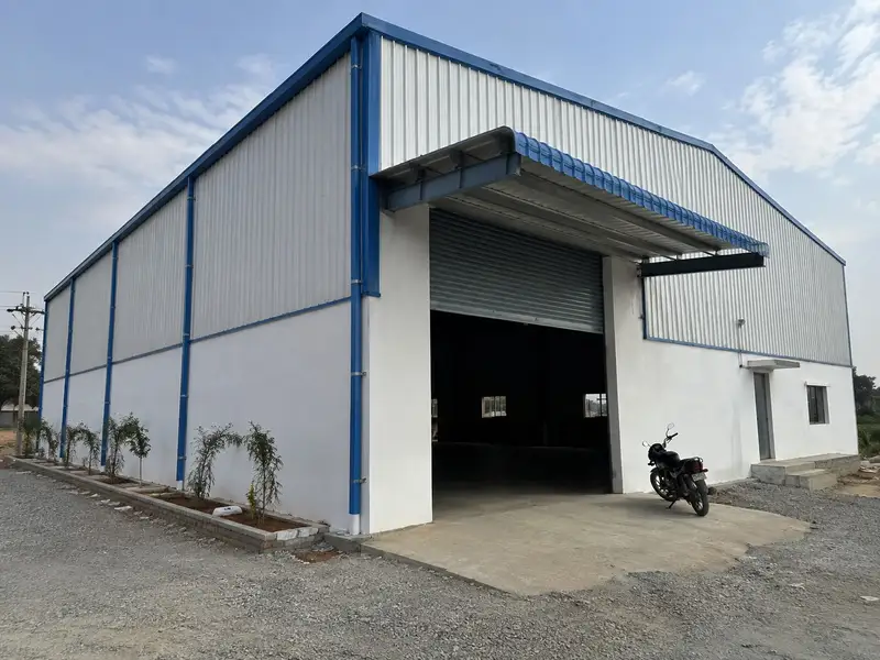 Garment and Textile unit shed interior